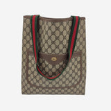 DIAMANTE CANVAS TOTE taske fra brand: GUCCI - We Do Vintage