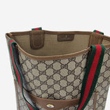 DIAMANTE CANVAS TOTE taske fra brand: GUCCI - We Do Vintage
