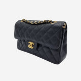 CAVIAR SMALL CLASSIC DOUBLE FLAP taske fra brand: CHANEL - We Do Vintage