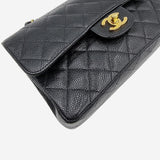 CAVIAR SMALL CLASSIC DOUBLE FLAP taske fra brand: CHANEL - We Do Vintage