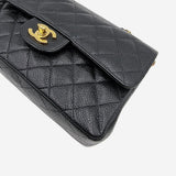 CAVIAR SMALL CLASSIC DOUBLE FLAP taske fra brand: CHANEL - We Do Vintage