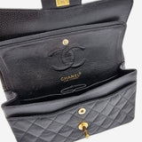 CAVIAR SMALL CLASSIC DOUBLE FLAP taske fra brand: CHANEL - We Do Vintage