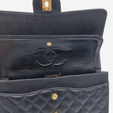 CAVIAR MEDIUM CLASSIC DOUBLE FLAP taske fra brand: CHANEL - We Do Vintage