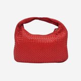 MEDIUM RØD CLASSIC VENETA HOBO taske fra brand: BOTTEGA VENETA - We Do Vintage