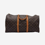 MONOGRAM CANVAS KEEPALL 50 taske fra brand: LOUIS VUITTON - We Do Vintage