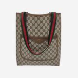 DIAMANTE CANVAS TOTE taske fra brand: GUCCI - We Do Vintage