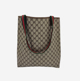 DIAMANTE CANVAS TOTE taske fra brand: GUCCI - We Do Vintage