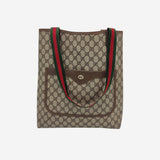 DIAMANTE CANVAS TOTE taske fra brand: GUCCI - We Do Vintage