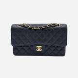 MEDIUM SORT CAVIAR CLASSIC DOUBLE FLAP taske fra brand: CHANEL - We Do Vintage
