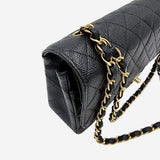 MEDIUM SORT CAVIAR CLASSIC DOUBLE FLAP taske fra brand: CHANEL - We Do Vintage