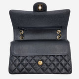 MEDIUM SORT CAVIAR CLASSIC DOUBLE FLAP taske fra brand: CHANEL - We Do Vintage