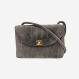 VINTAGE RUSKIND MADEMOISELLE FLAP BAG taske fra brand: CHANEL - We Do Vintage