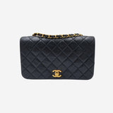 SORT FULL FLAP BAG taske fra brand: CHANEL - We Do Vintage