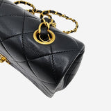 SORT FULL FLAP BAG taske fra brand: CHANEL - We Do Vintage