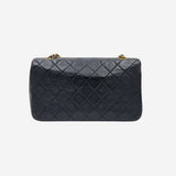 SORT FULL FLAP BAG taske fra brand: CHANEL - We Do Vintage