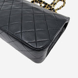 SORT FULL FLAP BAG taske fra brand: CHANEL - We Do Vintage