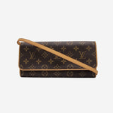 MONOGRAM CANVAS POCHETTE TWIN GM taske fra brand: LOUIS VUITTON - We Do Vintage
