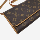 MONOGRAM CANVAS POCHETTE TWIN GM taske fra brand: LOUIS VUITTON - We Do Vintage