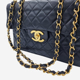 VINTAGE MAXI SINGLE CLASSIC FLAP BAG taske fra brand: CHANEL - We Do Vintage