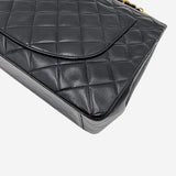 VINTAGE MAXI SINGLE CLASSIC FLAP BAG taske fra brand: CHANEL - We Do Vintage