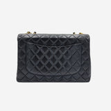 VINTAGE JUMBO SINGLE CLASSIC FLAP BAG taske fra brand: CHANEL - We Do Vintage