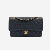 MEDIUM SORT CAVIAR CLASSIC DOUBLE FLAP taske fra brand: CHANEL - We Do Vintage