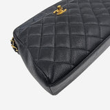 DIAMAND QUILTED CAVIAR CAMERA BAG taske fra brand: CHANEL - We Do Vintage
