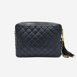 DIAMAND QUILTED CAMERA BAG taske fra brand: CHANEL - We Do Vintage