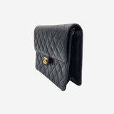 VINTAGE DIAMAND QUILTED FLAP BAG taske fra brand: CHANEL - We Do Vintage