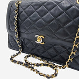 SJÆLDEN VINTAGE PARIS EXCLUSIVE FLAP BAG taske fra brand: CHANEL - We Do Vintage