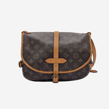 MONOGRAM CANVAS SAUMUR 30 taske fra brand: LOUIS VUITTON - We Do Vintage