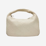 LARGE RÅHVID CLASSIC VENETA HOBO taske fra brand: BOTTEGA VENETA - We Do Vintage