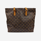 MONOGRAM CANVAS CABAS MEZZO taske fra brand: LOUIS VUITTON - We Do Vintage