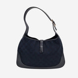 MEDIUM SORT CANVAS JACKIE taske fra brand: GUCCI - We Do Vintage