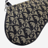 SORT JACQUARD CANVAS SADDLE