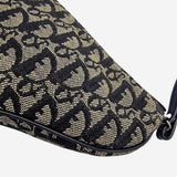 SORT JACQUARD CANVAS SADDLE