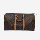 MONOGRAM CANVAS KEEPALL 50