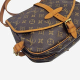 MONOGRAM CANVAS SAUMUR 30