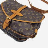 MONOGRAM CANVAS SAUMUR 30