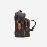 MONOGRAM CANVAS NILE MM