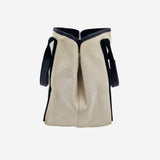 BEIGE CANVAS TOTE