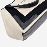 BEIGE CANVAS TOTE