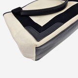 BEIGE CANVAS TOTE