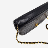 VINTAGE HALF MOON FLAP BAG