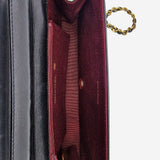 VINTAGE HALF MOON FLAP BAG