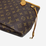 MONOGRAM CANVAS NEVERFULL PM
