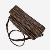 MONOGRAM CANVAS NILE MM