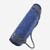 Paris-Salzburg medium wool single flap bag