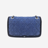 Paris-Salzburg medium wool single flap bag
