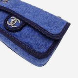 Paris-Salzburg medium wool single flap bag